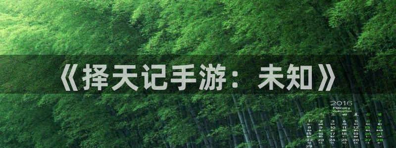 玩庄闲的最科学：《择天记手游：未知》